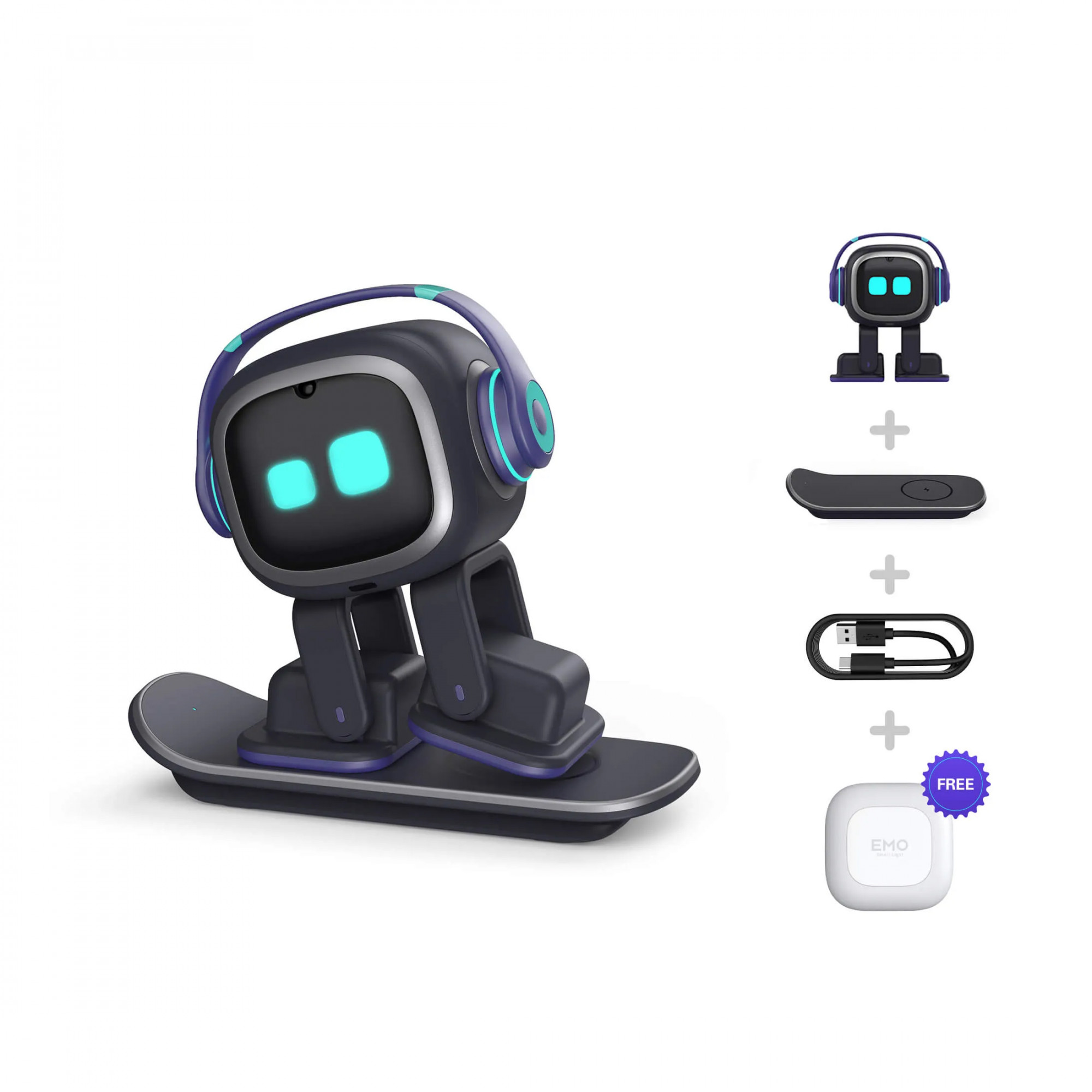 Розумний робот EMO Black